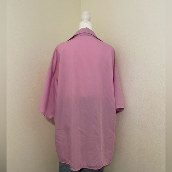 Storets Pink Button Down Top - Picture 6 of 12